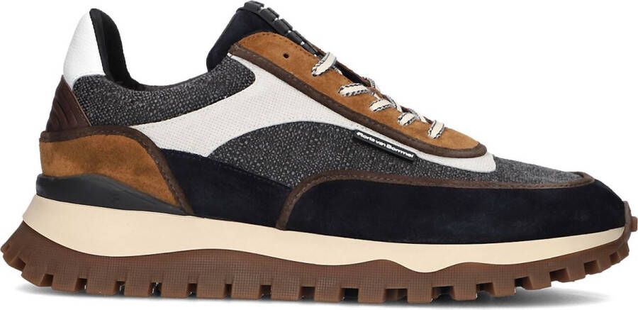 FLORIS VAN BOMMEL Lage Sneakers Heren Sfm-10138 Maat: 41⅓ Materiaal: Textiel Kleur: Grijs - Foto 1