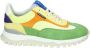 Floris van Bommel DE~GROMMER~07.00~~~~~~~~~~~~~~ Lage sneakersVrije tijdsschoenen sneakers Groen - Thumbnail 15