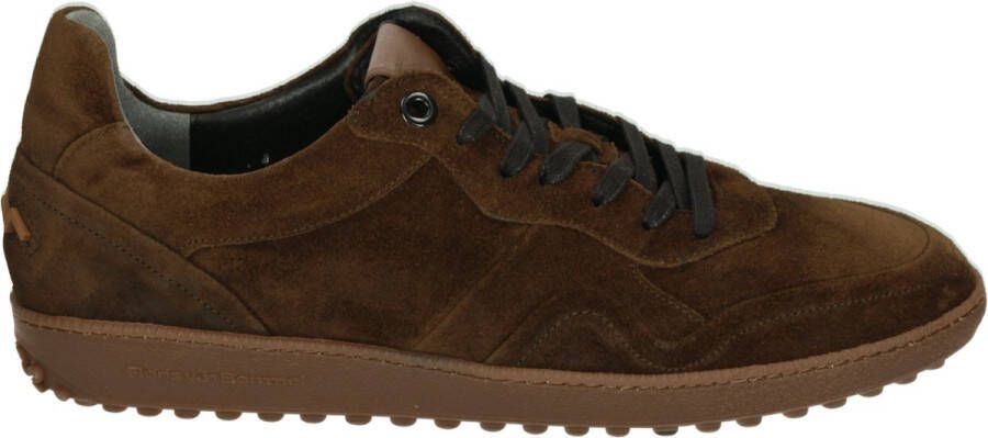 Floris van Floris van Bommel van Floris van Bommel Sneakers Heren Lage sneakers Herenschoenen Suède SFM-10160 Bruin - Foto 4