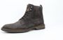 Floris van Bommel Veterboots Heren Boots Laarzen Herenschoenen Suède SFM-80035 Bruin - Thumbnail 6