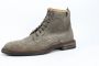 Floris van Bommel Veterboots Heren Boots Laarzen Herenschoenen Suède SFM-80035 Taupe - Thumbnail 9