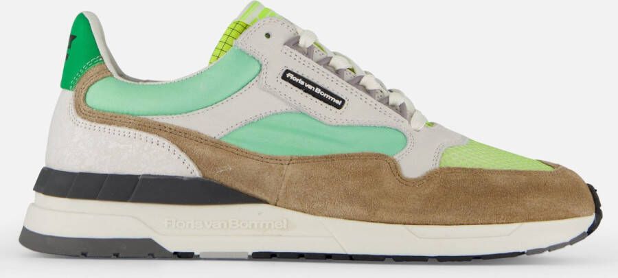 Floris van Bommel DE RUNNER 01.47 Volwassenen Lage sneakersHeren sneakersVrije tijdsschoenen Groen - Foto 3