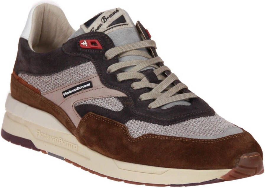 Floris van Bommel DE RUNNER 04.00 Volwassenen Lage sneakersVrije tijdsschoenen Bruin - Foto 3