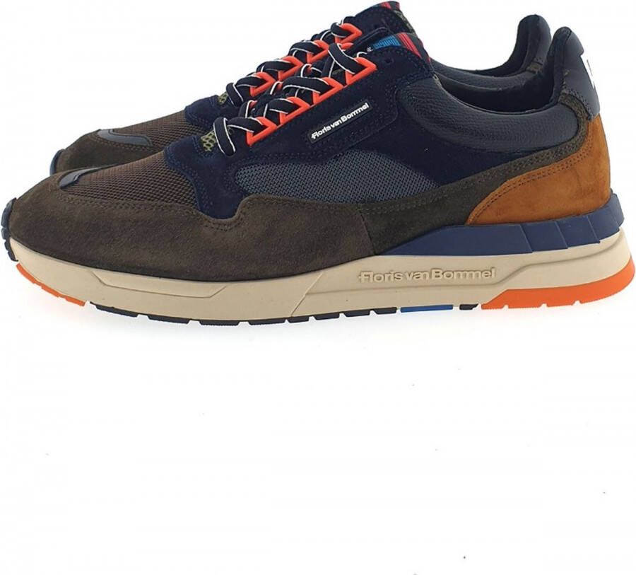 Floris van Bommel sfm 10119 sneakers heren groen 51 01 darkgreen suede 45(10+ ) - Foto 6