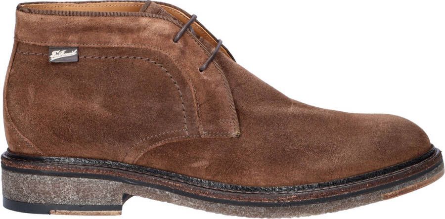 FLORIS VAN BOMMEL Nette Schoenen Heren Sfm-50163 De Tanker Maat: 40 Materiaal: Suède Kleur: Bruin - Foto 2