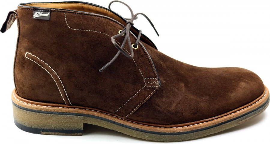 Floris van Bommel Sfm-50124 Veterboots Laarzen Met Veters Heren Bruin + - Foto 12