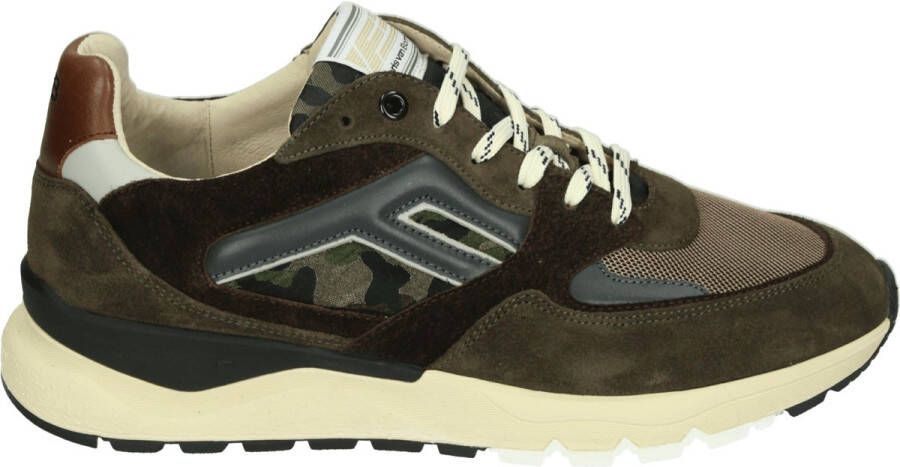 Floris van Bommel DE TREENER 01.19 Lage sneakersVrije tijdsschoenenHeren sneakers Bruin