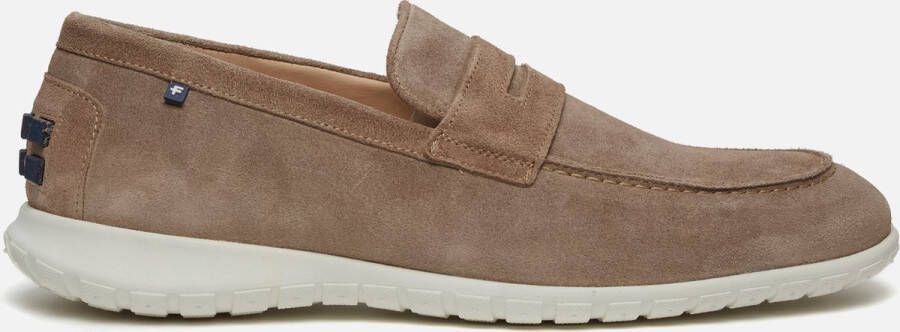 Floris van Floris van Bommel van Floris van Bommel Instappers Heren Instapschoenen Herenschoenen Suède SFM-40020 Blauw - Foto 8