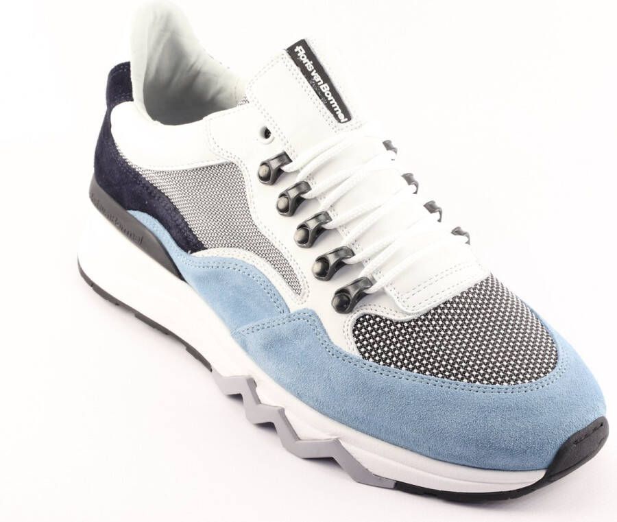 Floris van Bommel 10116 40 01 Volwassenen Lage sneakersVrije tijdsschoenen Kleur Blauw - Foto 11