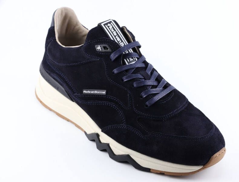 Durmaz Garment Floris van Floris van Bommel van Floris van Bommel Sneakers Heren Lage sneakers Herenschoenen Suède SFM-10136 Blauw - Foto 15