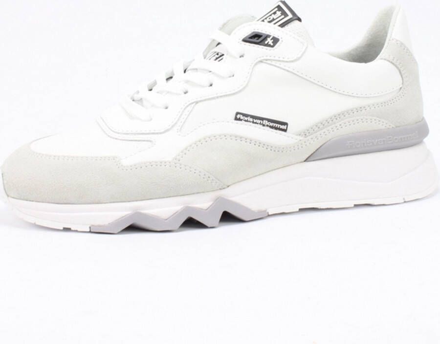 Floris van Floris van Bommel van Floris van Bommel Sneakers Heren Lage sneakers Herenschoenen Leer SFM-10202 led Wit - Foto 11