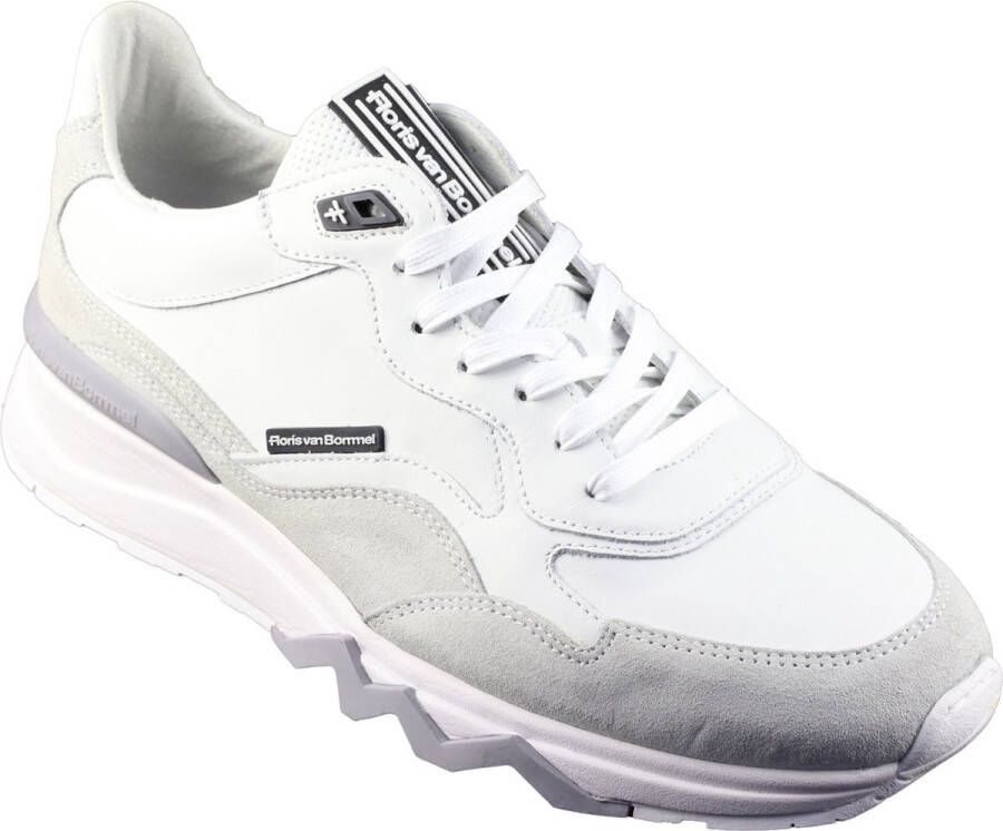 Floris van Floris van Bommel van Floris van Bommel Sneakers Heren Lage sneakers Herenschoenen Leer SFM-10202 led Wit - Foto 10