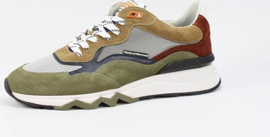 Floris van Bommel sfm 10119 sneakers heren groen 51 01 darkgreen suede 45(10+ ) - Foto 14