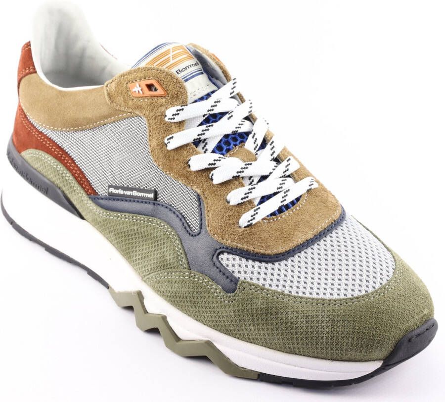 Floris van Bommel sfm 10119 sneakers heren groen 51 01 darkgreen suede 45(10+ ) - Foto 7