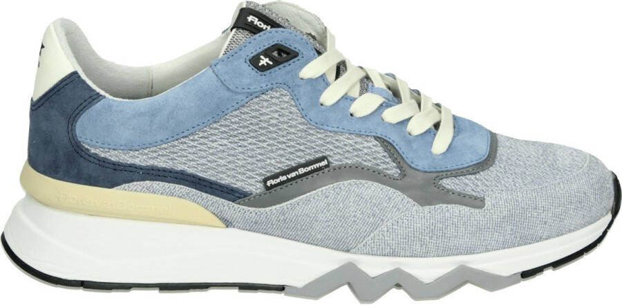 Floris van Bommel DE~ZAGER~02.56~~~~~~~~~~~~~~~~ Lage sneakersVrije tijdsschoenenHeren sneakers Blauw - Foto 2