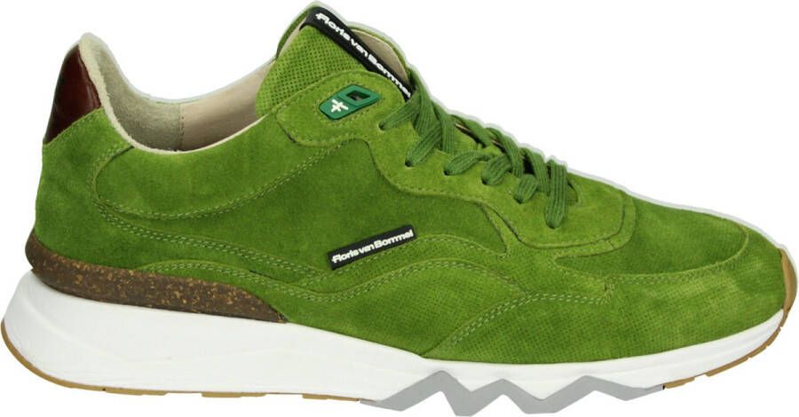 Floris van Bommel DE~ZAGER~02.59~~~~~~~~~~~~~~~~ Lage sneakersVrije tijdsschoenenHeren sneakers Groen