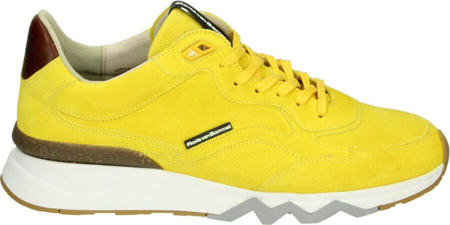 Floris van Bommel DE~ZAGER~02.60~~~~~~~~~~~~~~~~ Lage sneakersVrije tijdsschoenenHeren sneakers Geel