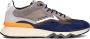 FLORIS VAN BOMMEL Lage Sneakers Heren Sfm-10178 De Zager Maat: 40⅔ Materiaal: Suède Kleur: Oranje - Thumbnail 2