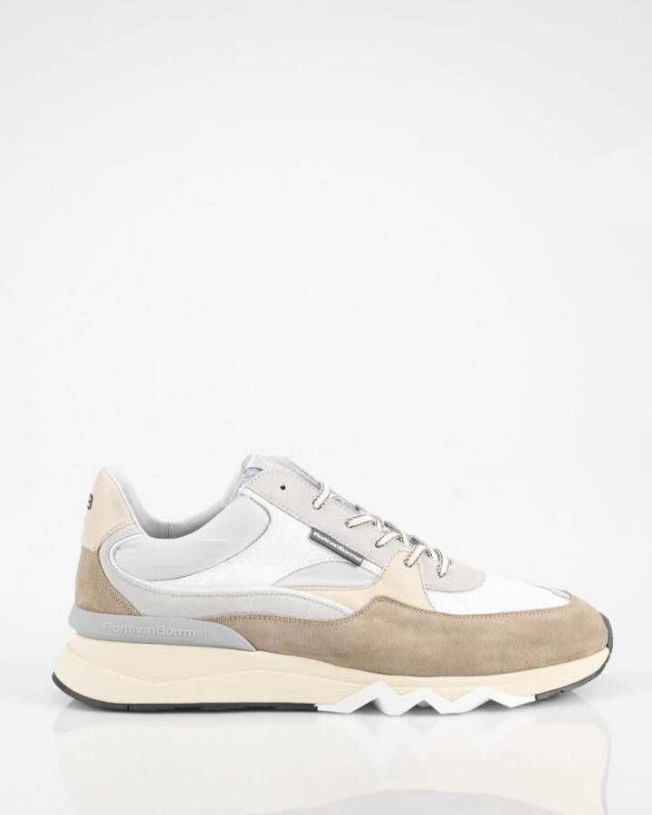 Floris van Bommel Sneakers Heren Lage sneakers Herenschoenen SFM-10155 Beige combi +