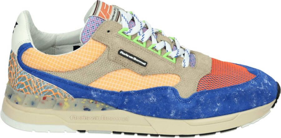 Floris van Bommel DE~RUNNER~08.00~~~~~~~~~~~~~~~ Lage sneakersVrije tijdsschoenenHeren sneakers Blauw