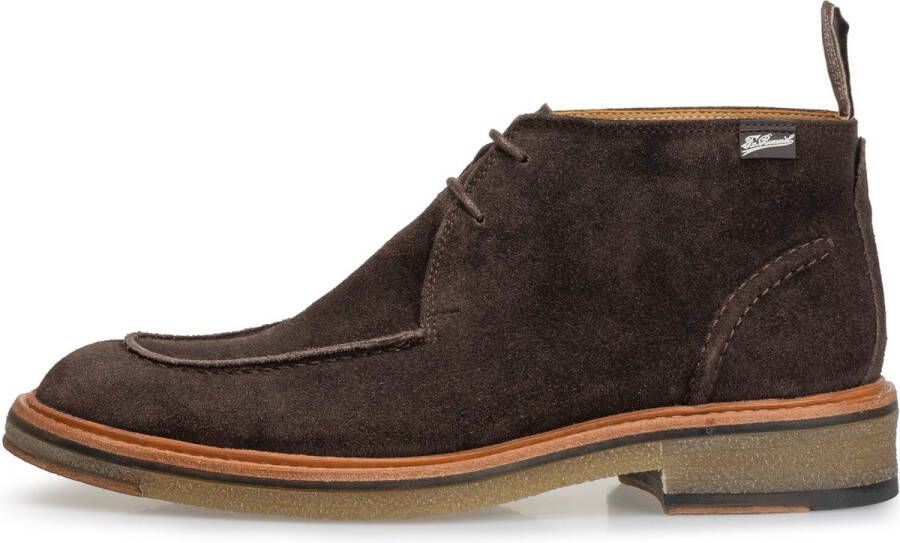 Floris van Floris van Bommel van Floris van Bommel Heren Boots Laarzen Herenschoenen Suède SFM-50123 Bruin - Foto 6