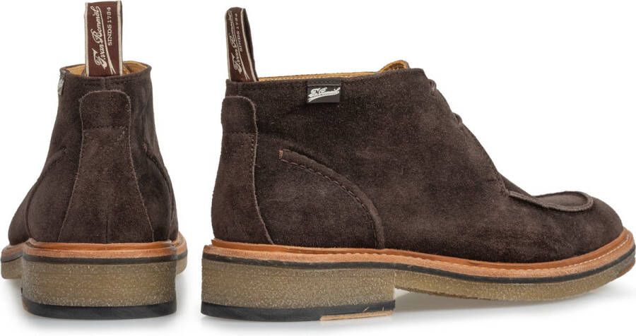 Floris van Floris van Bommel van Floris van Bommel Heren Boots Laarzen Herenschoenen Suède SFM-50123 Bruin - Foto 8