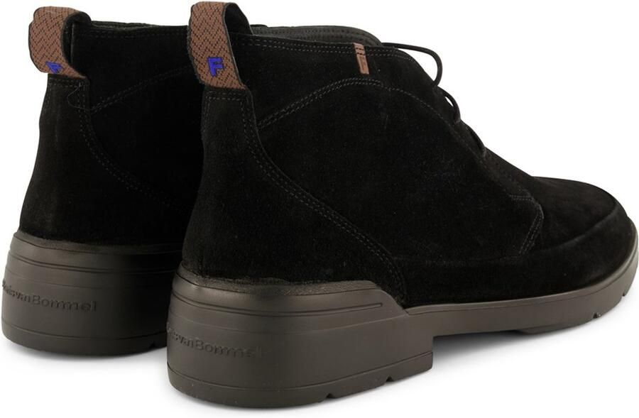 Floris van Bommel De Venker 01-07 veterschoen van suède