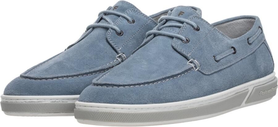 Floris van Bommel Bootschoenen Heren De Booter 01.03 Lichtblauw - Foto 5