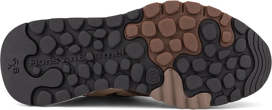 Floris van Bommel Dames sneaker Artikel Treni 02.12 SWF.10164.50.01 Groen combinatie