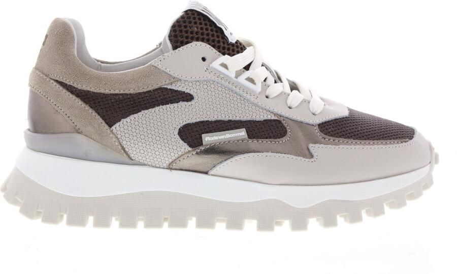 Floris van Bommel Dames Sneakers Grommi 03.06 Darkbrown Donkerbruin - Foto 2