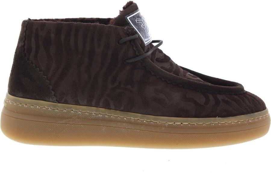 Floris van Bommel Dames Veterschoenen Fygi 03.00 Darkbrown Donkerbruin - Foto 7