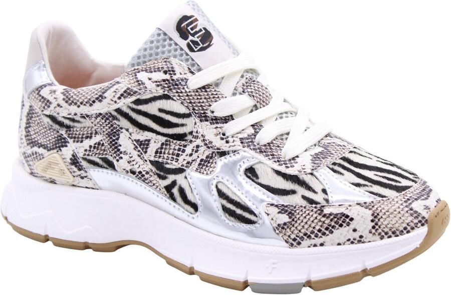 Floris van Bommel DAYSI 07.01 Lage sneakersDames sneakers Wit beige