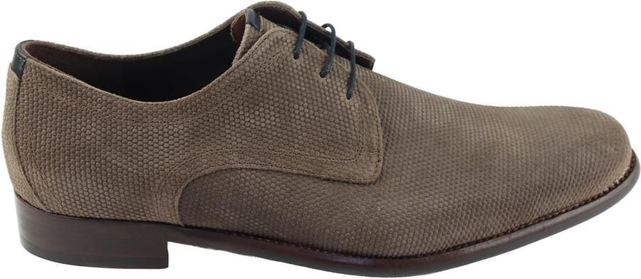 Floris van Bommel De Draver 03.22 Veterschoenen taupe