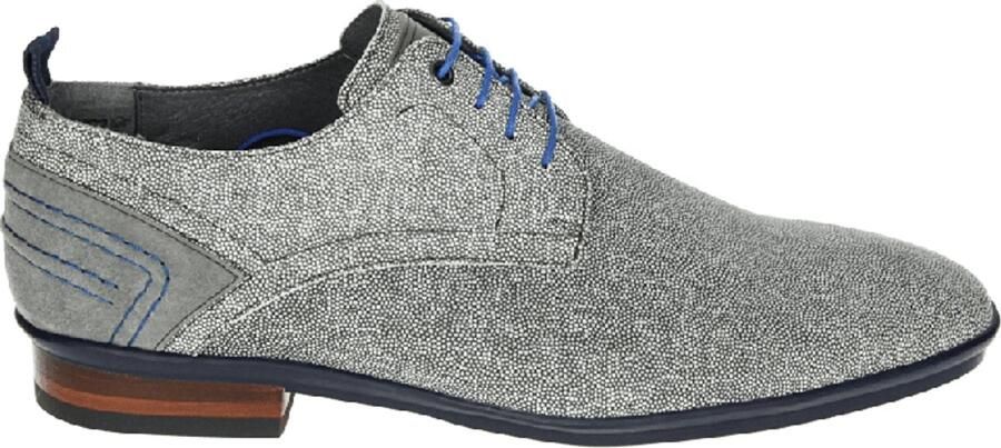 Floris van Bommel DE DRAVER 03.28 Nette herenschoenenHeren veterschoen Grijs