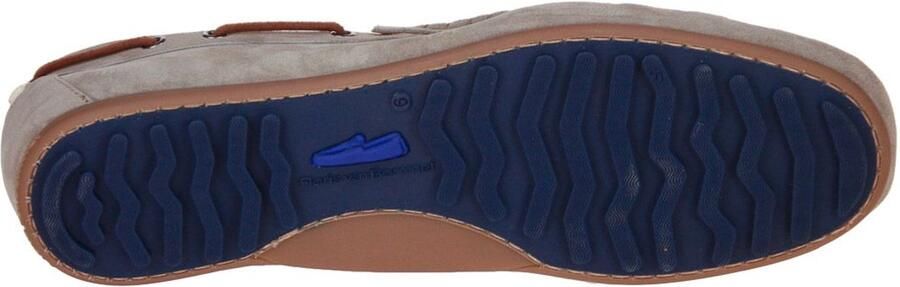 Floris van Bommel Sfm-40026 De Drijver Sneakers Suède Heren Taupe - Foto 5