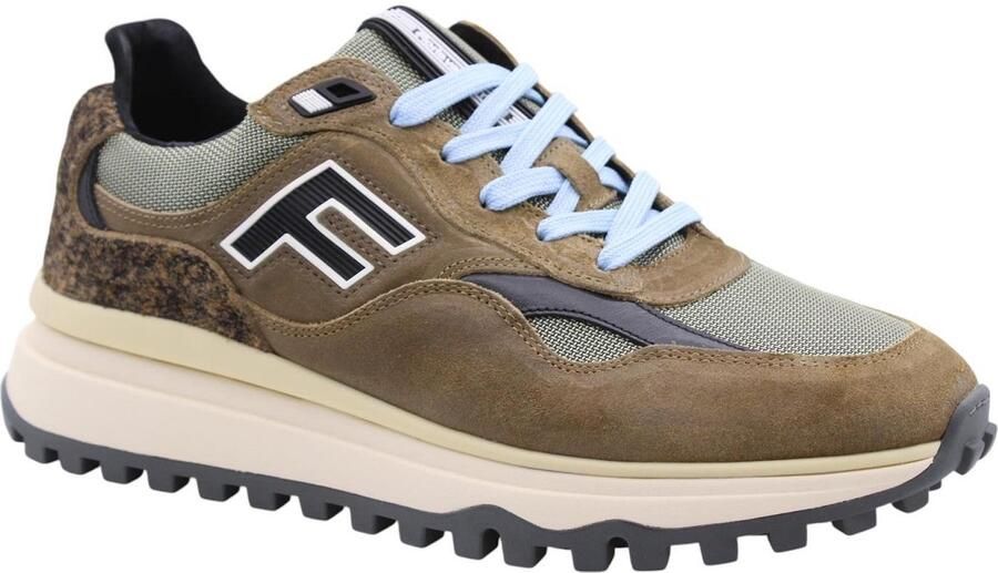 Floris van Bommel DE GRIPPER 01.06 Lage sneakersVrije tijdsschoenenHeren sneakers Taupe - Foto 3