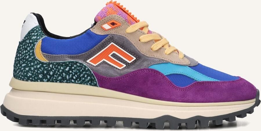 FLORIS VAN BOMMEL Lage Sneakers Heren Sfm-10268 De Gripper Maat: 42⅔ Materiaal: Suède Kleur: Blauw