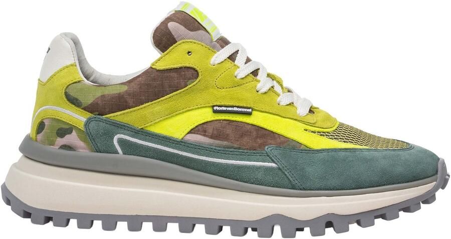 Floris van Bommel DE GRIPPER 08.01 Lage sneakersVrije tijdsschoenenHeren sneakers Groen - Foto 2