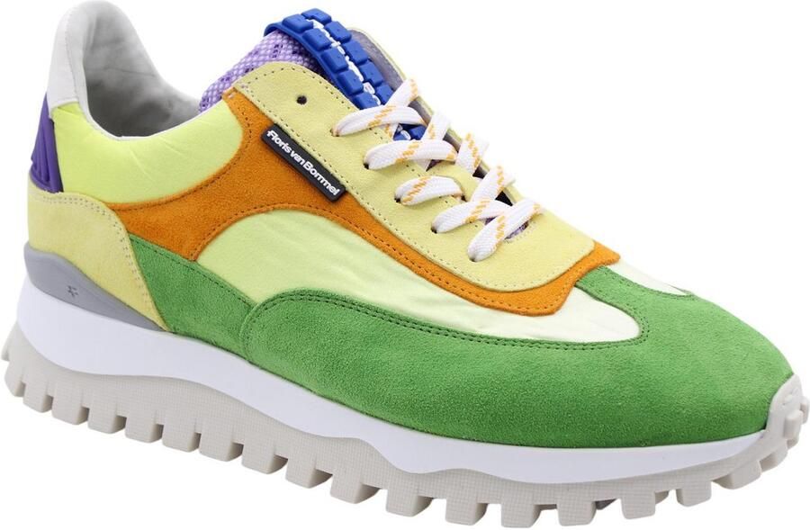 Floris van Bommel DE~GROMMER~07.00~~~~~~~~~~~~~~ Lage sneakersVrije tijdsschoenenHeren sneakers Groen - Foto 11