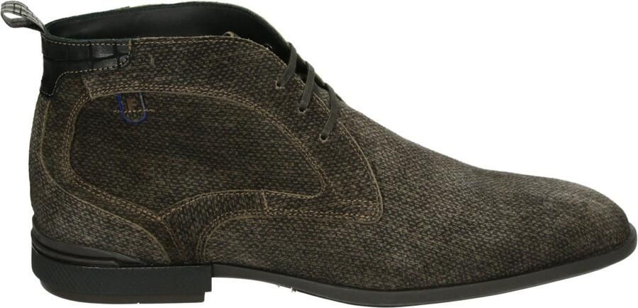 Floris van Bommel DE HAKKER 01.05 Nette herenschoenen Business half-hoog Bruin