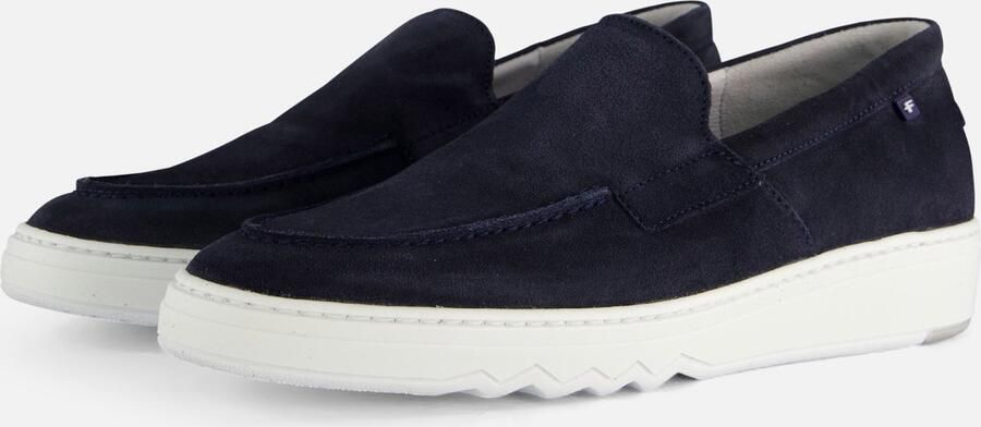 Floris van bommel De Kupster 04.00 Dark Blue G+ Wijdte Instapschoenen - Foto 3
