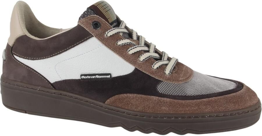 FLORIS VAN BOMMEL Lage Sneakers Heren Sfm-10172 De Gripper Maat: 41⅓ Materiaal: Nubuck Kleur: Grijs - Foto 20