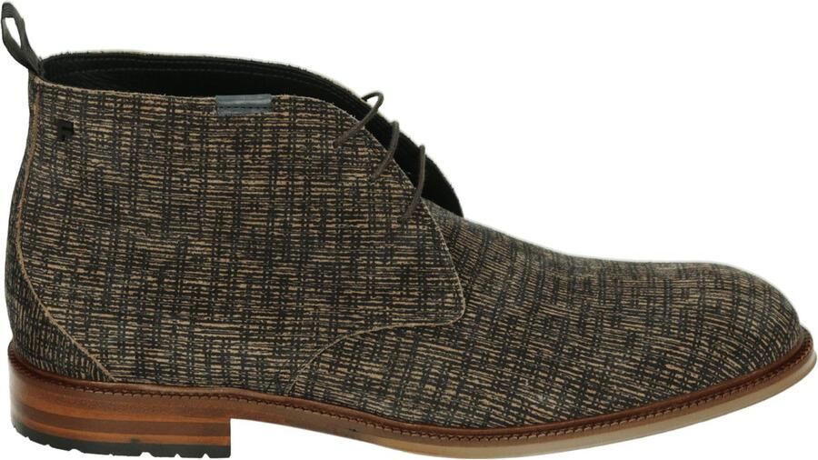 Floris van Bommel DE~NORMER~01.02~~~~~~~~~~~~~~~ Nette herenschoenen Business half-hoog Bruin