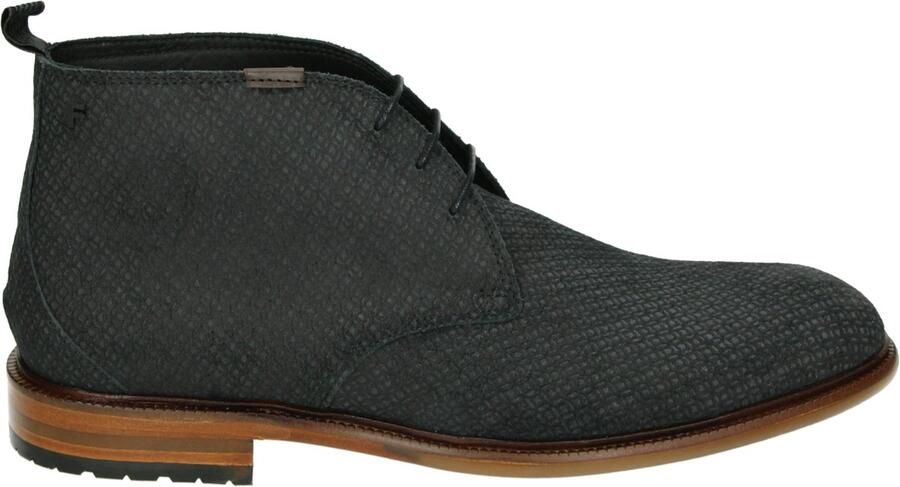 Floris van Bommel DE NORMER 01.20 Vrije tijd half-hoogHeren veterschoenHeren sneakers Zwart - Foto 6