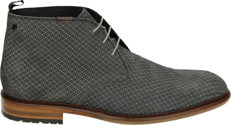 Floris van Bommel DE NORMER 01.21 Vrije tijd half-hoog Heren veterschoen Heren sneakers Grijs - Foto 6
