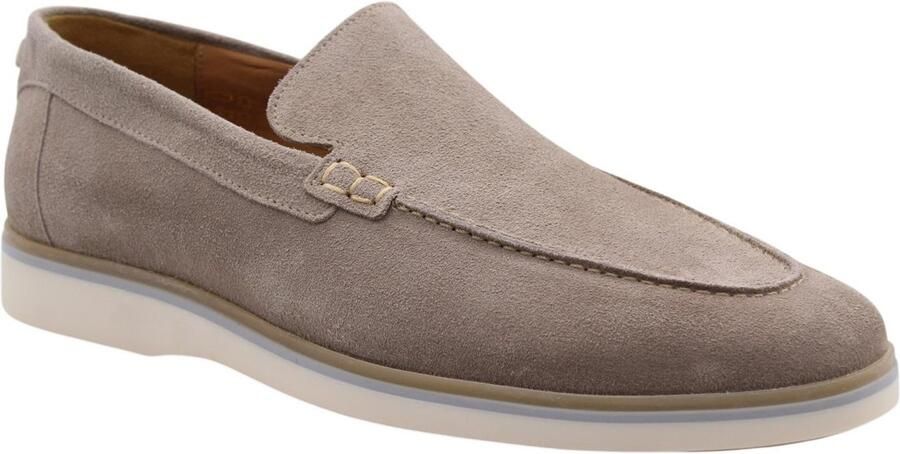 FLORIS VAN BOMMEL Loafers Heren Sfm-40023 De Oister Maat: 43⅓ Materiaal: Suède Kleur: Taupe - Foto 6