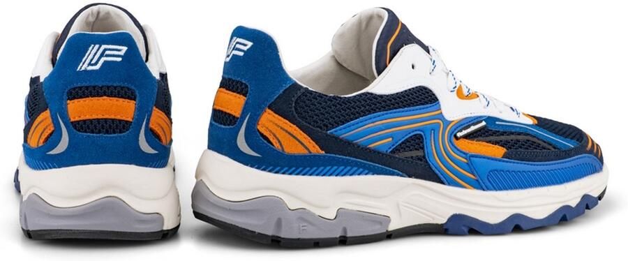 Floris van Bommel De Rezer 03.00 Veterschoenen sneakers SFM 10262 40 01 Blauw