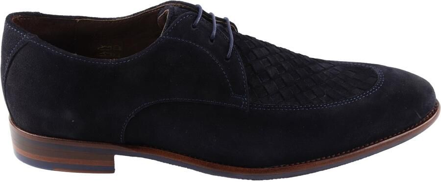 Floris van bommel De Strapper 50.01 Dark Blue G+ Wijdte Veterschoenen - Foto 2