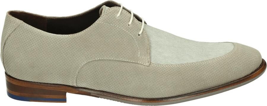 Floris van Bommel DE STAPPER 50.06 Nette herenschoenenHeren veterschoen Taupe