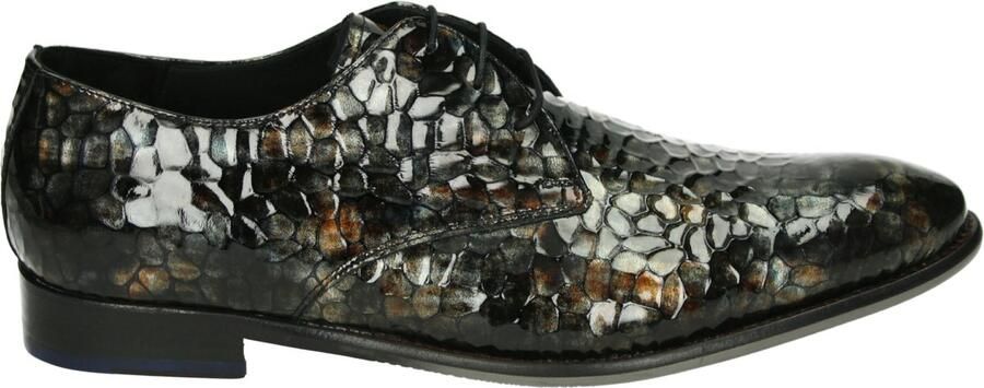 Floris van Bommel DE STAPPER 63.04 Nette herenschoenen Heren veterschoen Metallics - Foto 6